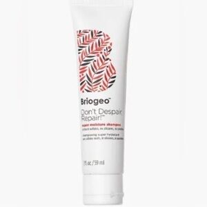 2 OZ TRAVEL Briogeo Don't Despair, Repair! Super Moisture Shampoo.